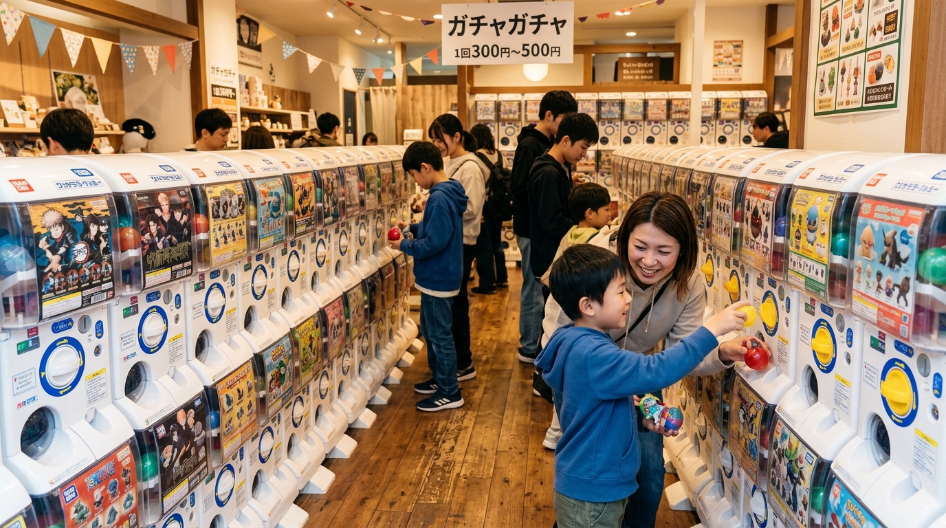 ガチャコーナー